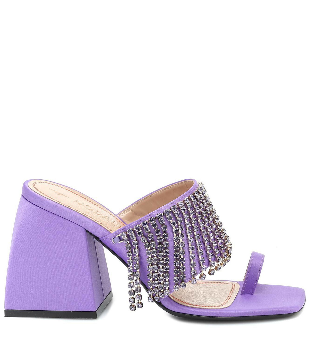 Nodaleto Preston embellished satin sandals