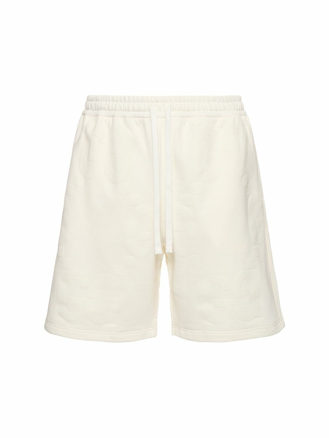 Photo: GUCCI Light Felted Cotton Jersey Shorts