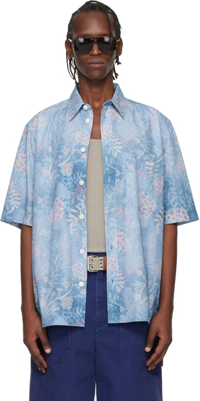 Photo: Isabel Marant Blue Labilio Shirt