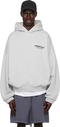 Fear of God ESSENTIALS Gray Fleece Hoodie