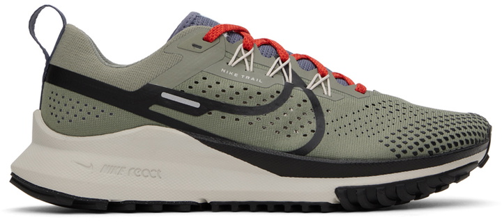 Photo: Nike Gray Pegasus Trail 4 Sneakers