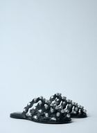 Alexander Wang Rexa Cage Leather Slides