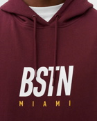 Bstn Brand Bstn & Nba Miami Heat Hoody Red - Mens - Hoodies