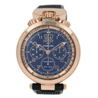Bovet Sportster Chronograph Automatic Blue Dial Mens Watch SP0420-MA