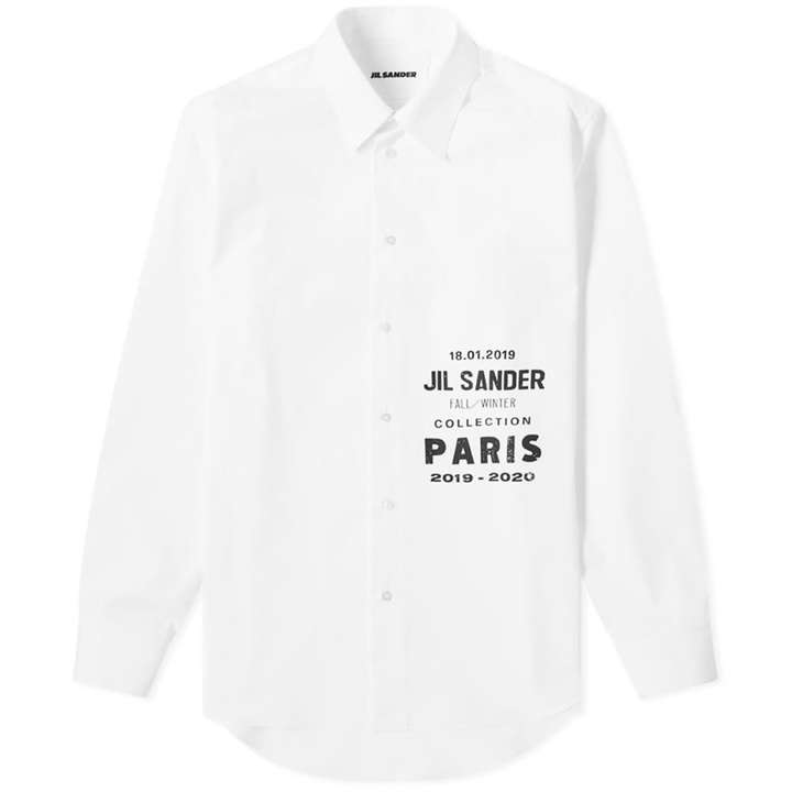 Photo: Jil Sander Logo Print Shirt