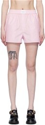 alexanderwang.t Pink Vented Shorts