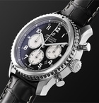 Breitling - Navitimer 8 B01 Chronograph 43mm Stainless Steel and Alligator Watch - Men - Black