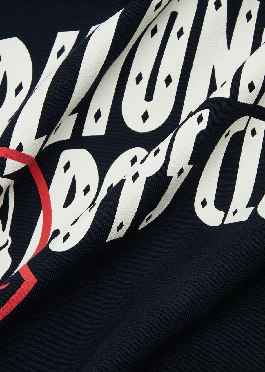 Moncler Genius X Billionaire Boys Club Hooded Cotton Sweatshirt Navy