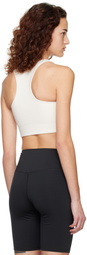 Girlfriend Collective White Paloma Sport Bra