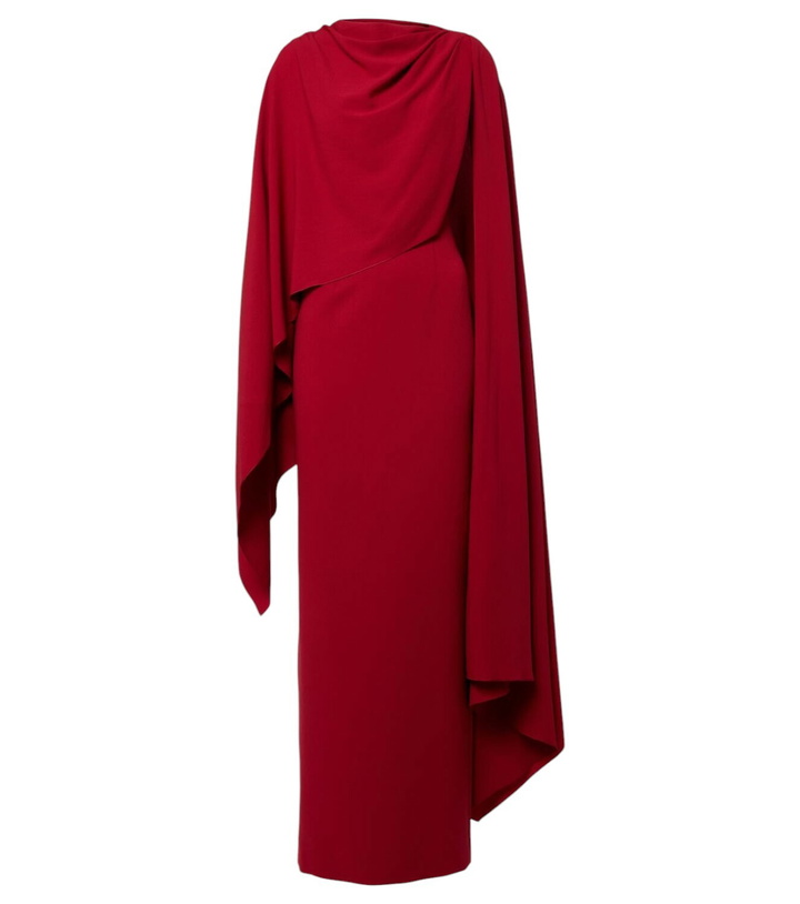 Photo: Roksanda Demetria caped crêpe gown