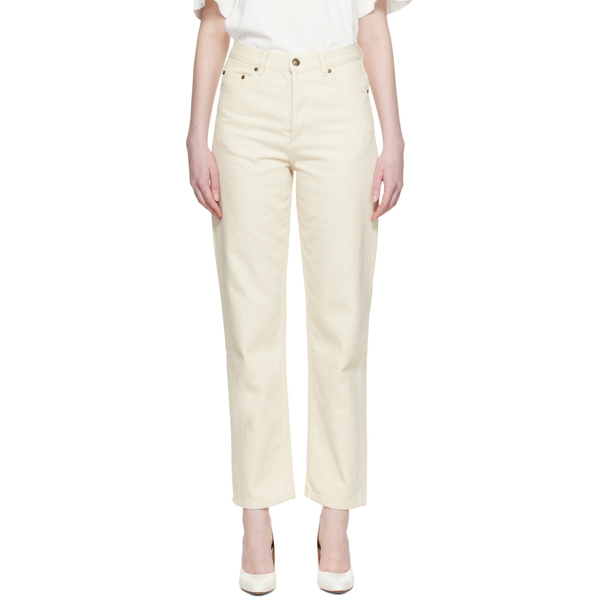 A.P.C. Off-White Fairfax Jeans