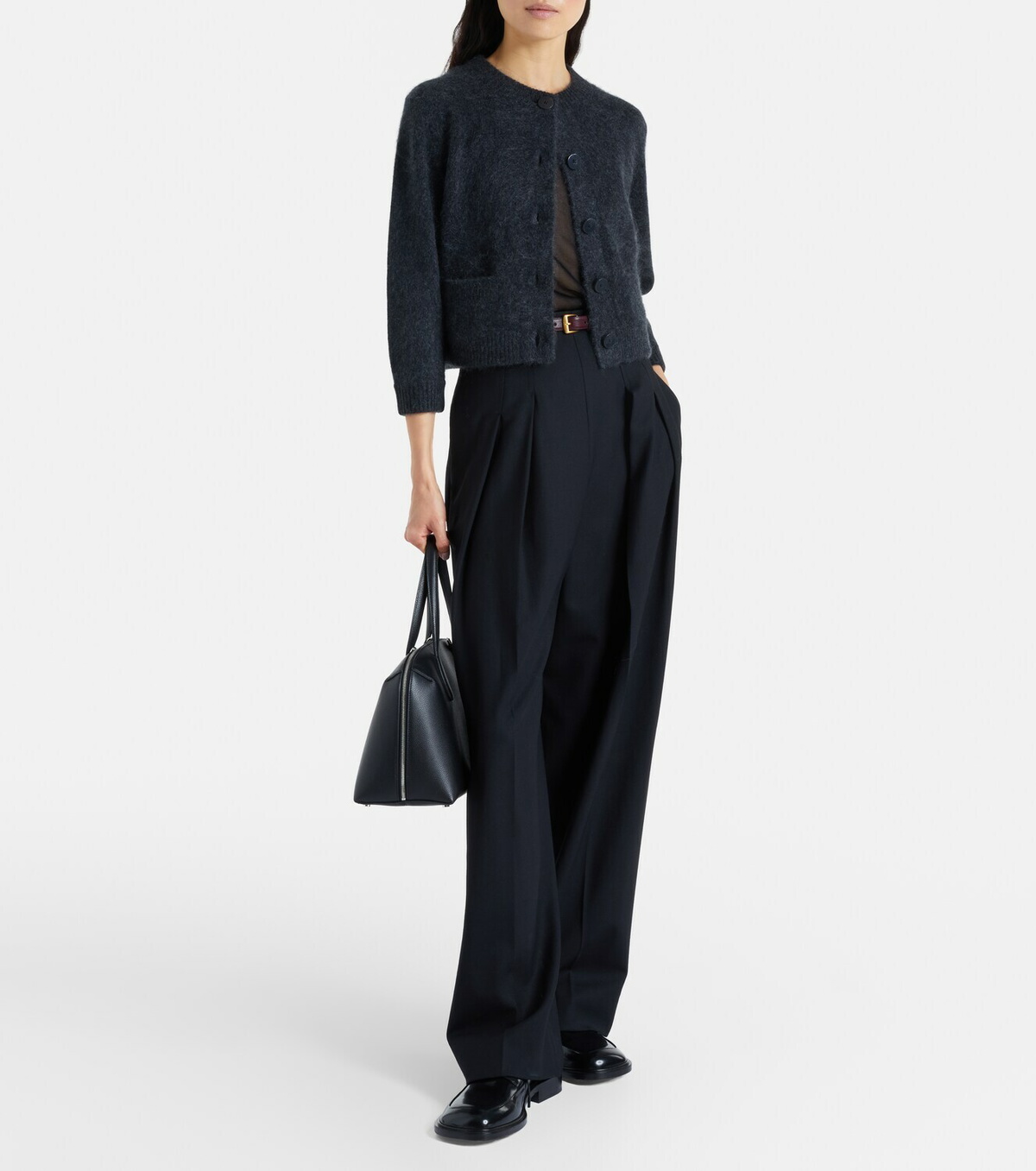 Dorothee Schumacher Fluffy Statements wool and cashmere cardigan