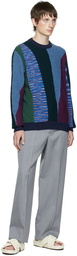 Missoni Multicolor Paneled Sweater