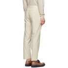 Dries Van Noten Off-White Peeler Trousers