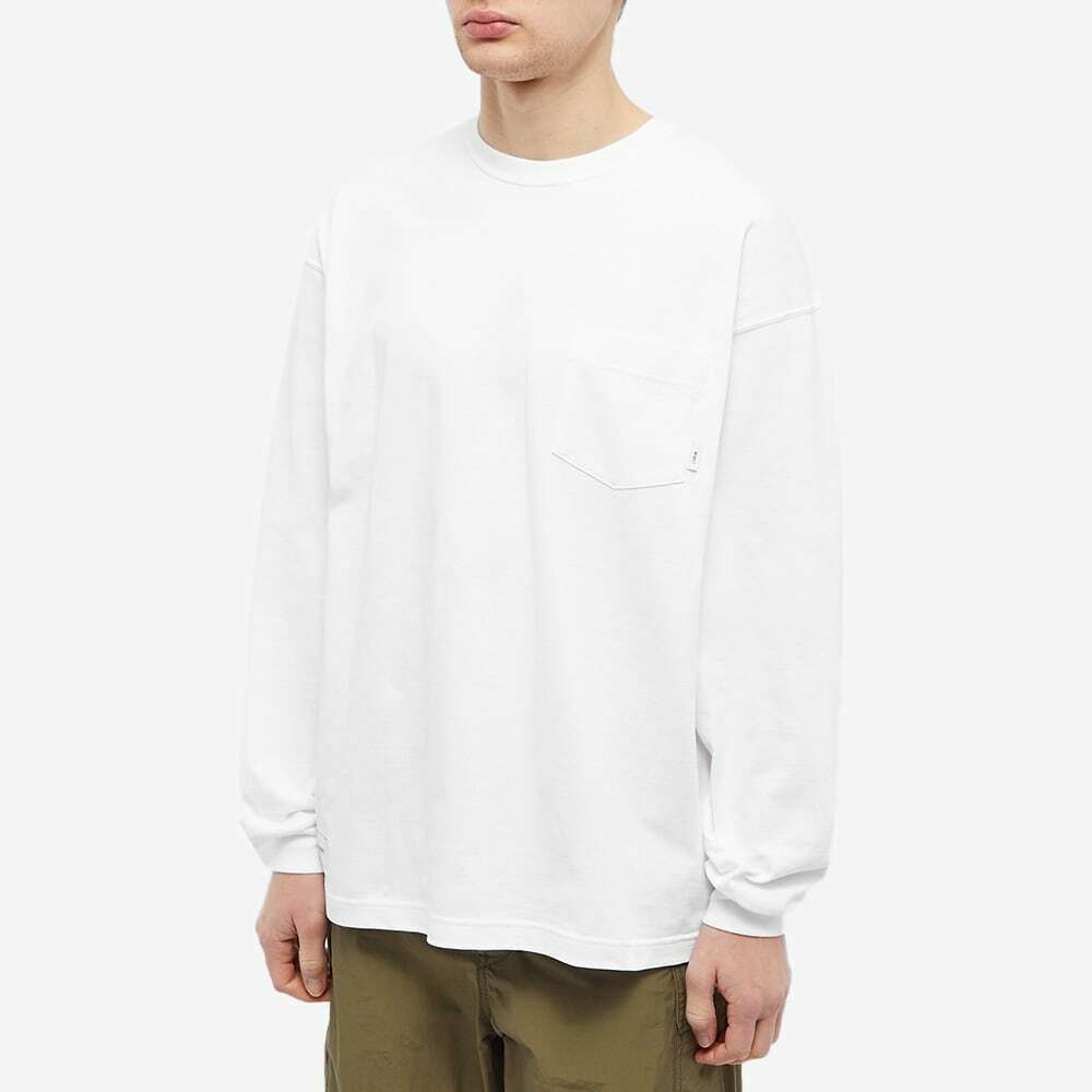 WTAPS ロンＴ ホワイト WTAPS Men's Long Sleeve All 01 T-Shirt in White WTAPS