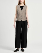 P. a.r. o.s. h. Womens Tailored Vest Taupe