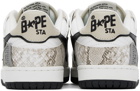 BAPE Beige Sk8 STA #1 Sneakers