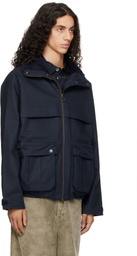 Barbour Navy Ursula Wading Waterproof Rain Jacket