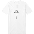 Rick Owens DRKSHDW Pentagram Level Tee