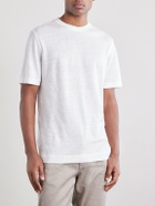 Zegna - Oasi Knitted Linen T-Shirt - White