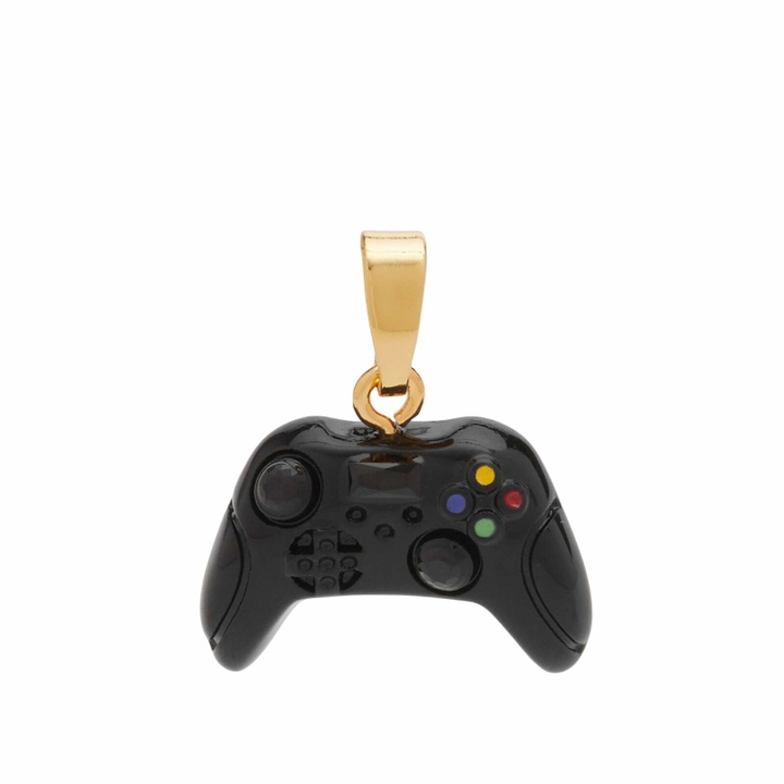 Photo: Crystal Haze Women's The Gamer Necklace Pendant in Obsidian 
