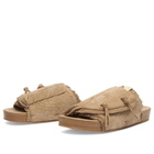 Visvim Men's Christo Shaman Folk Sandal in Sand
