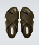 Jil Sander - Padded leather sandals