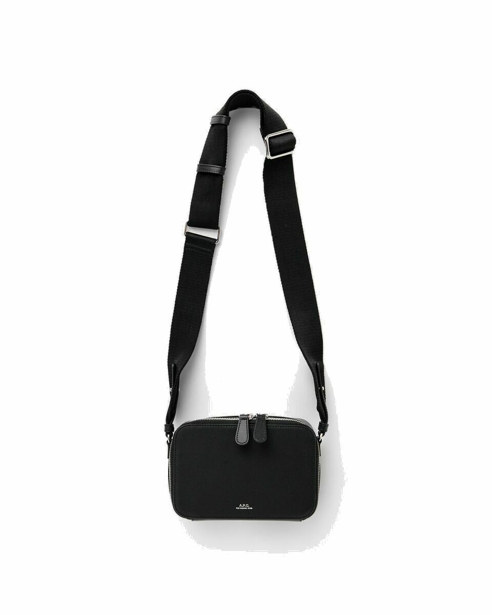 Photo: A.P.C. Camera Bag Soho Black - Mens - Messenger & Crossbody Bags/Small Bags