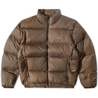 thisisneverthat Men's PERTEX® T Down Jacket in Brown