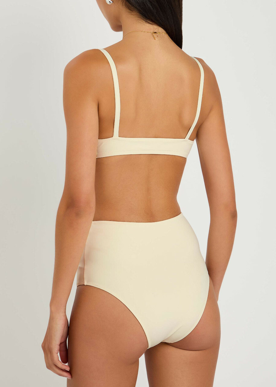 Lido Undici High Waist Bikini Ivory