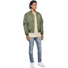 John Elliott Khaki Bogota II Bomber Jacket