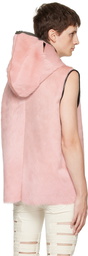 Rick Owens Pink Zip Vest