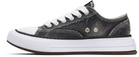 Maison MIHARA YASUHIRO Black Yucca OG Sole Bleach-Wash Low-Top Sneakers