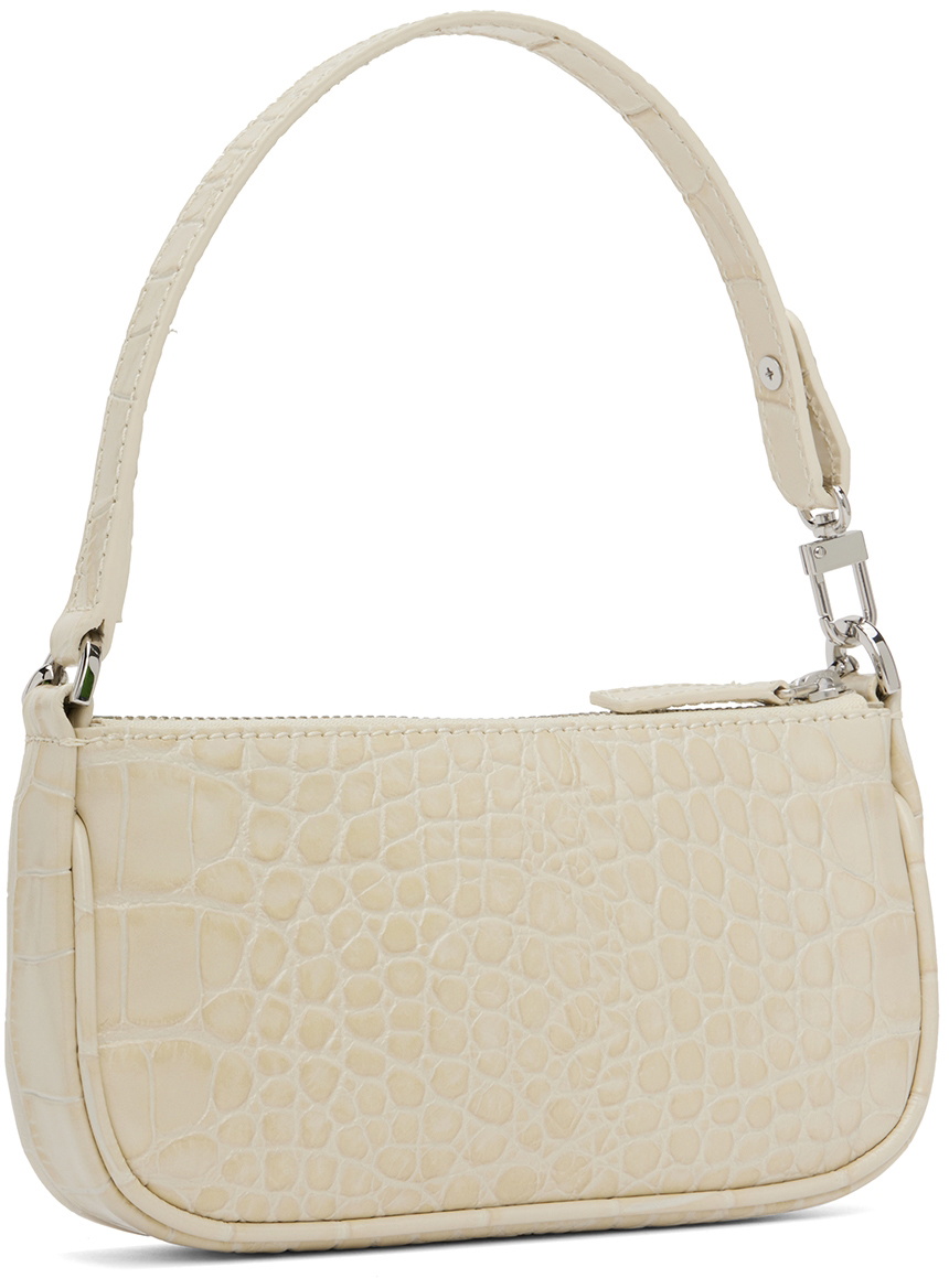 White mini croc outlet bag