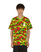 A Bathing Ape Sta Camo Ape Head T Shirt