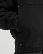 Rough. Olive Emblem Hoodie Black Hoodies