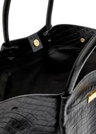 Demellier The New York Crocodile-effect Leather Tote - Black - One Size