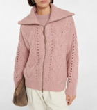 Brunello Cucinelli - Open-knit alpaca wool-blend cardigan