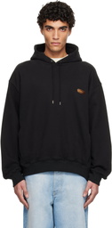 Solid Homme Black Back Logo Hoodie