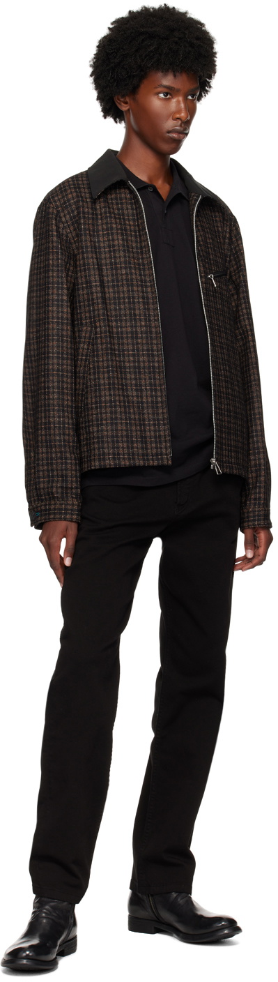 PS by Paul Smith Black Five-Pocket Trousers