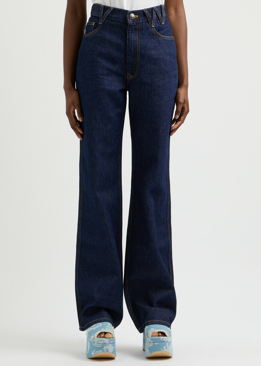 Vivienne Westwood Ray Flared-leg Jeans Indigo Vivienne Westwood