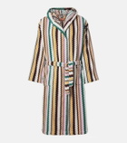 Missoni Aura Zigzag cotton bathrobe