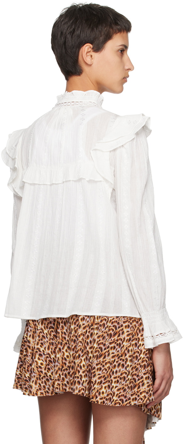 Isabel Marant Etoile White Jatedy Shirt Isabel Marant Etoile