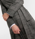 'S Max Mara Galles checked wool-blend coat
