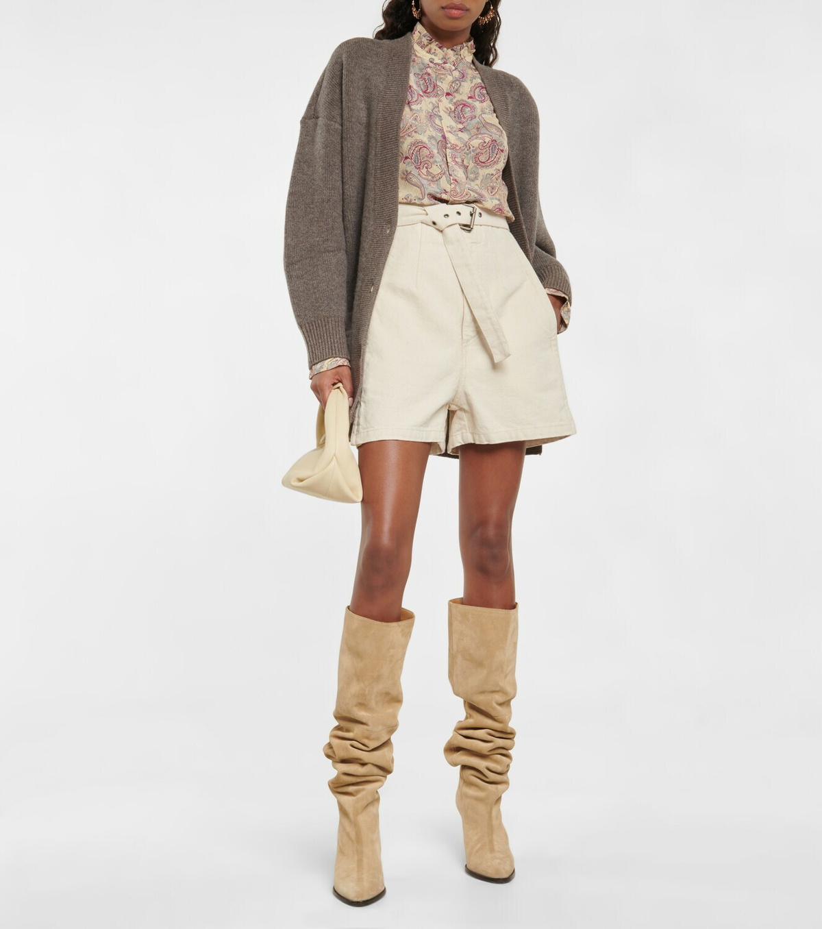 ISABEL MARANT ETOILE【Wool blendcardigan】 Marant Etoile Wool-blend cardigan Isabel Marant Etoile