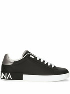 DOLCE & GABBANA - Portofino Leather Sneakers