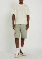 Represent Owners Printed Cotton T-shirt White