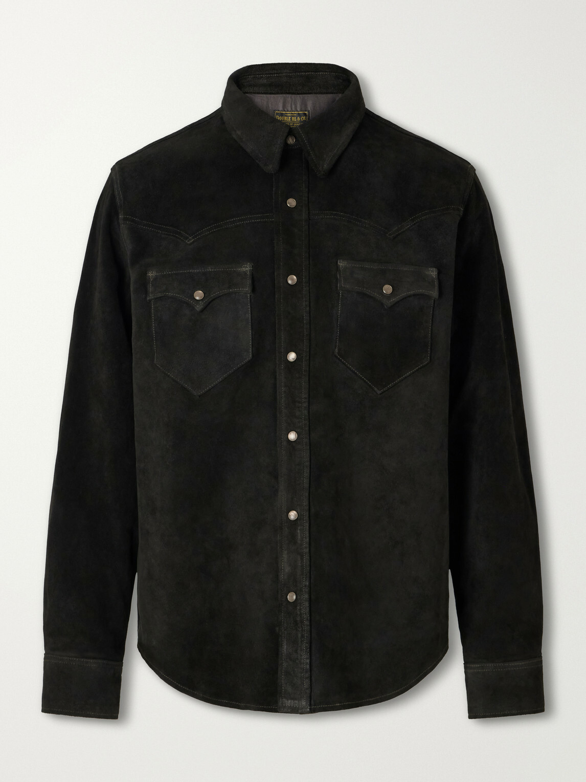 RRL - Willett Suede Jacket - Black