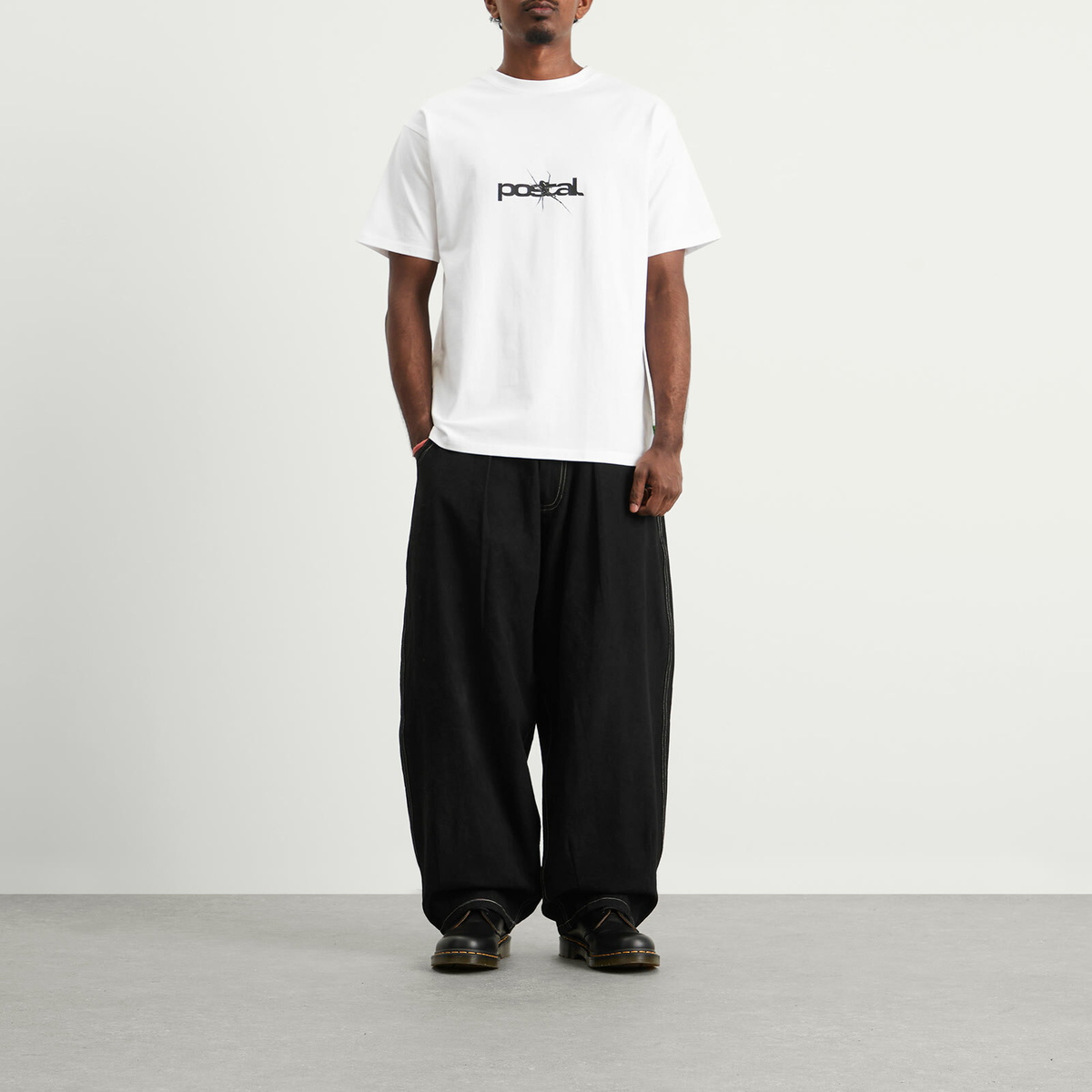 POSTAL Men's Spider T-Shirt in White