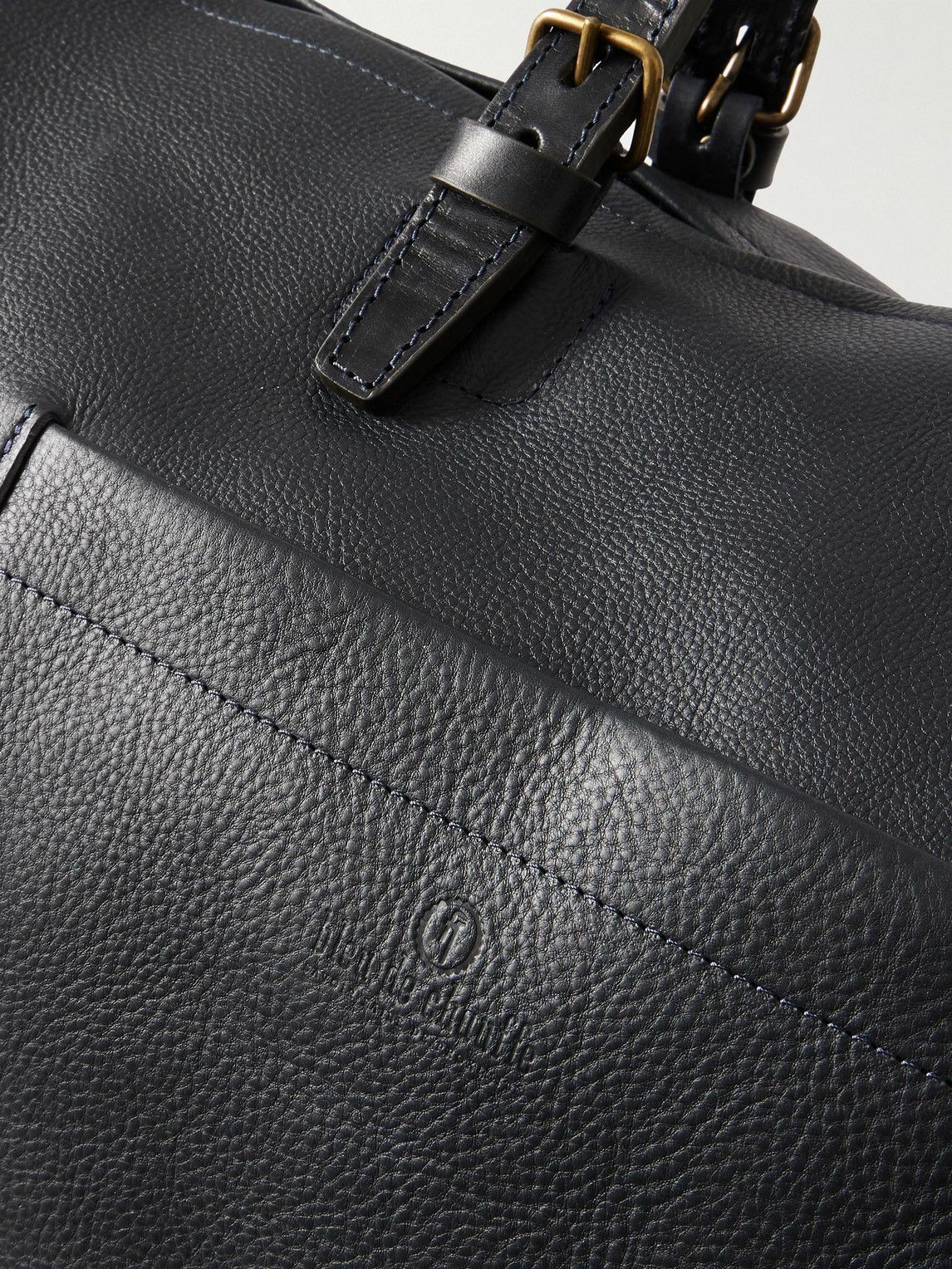 Bleu de Chauffe - Full-Grain Leather Holdall